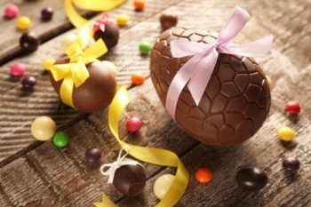 Deliciosos ovos de Páscoa