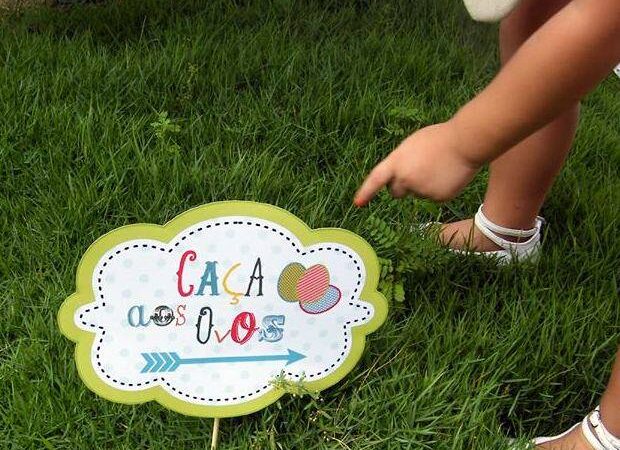 Brincadeiras de Páscoa  para as crianças